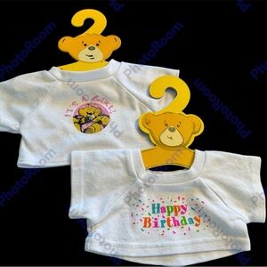 Build-a-Bear Set of ‘Happy Birthday’ & ‘It’s a Girl’ T-shirts